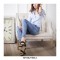 Peep Toe Snake Shape Bottomless Retrofuturistic Heels Sandals - Black Green