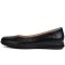 Round Toe Comfortable Light Soft Metallic Ballet Flats - Black