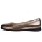 Round Toe Comfortable Light Soft Metallic Ballet Flats - Gold