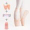 Child and Adult Professional Ballets Flats Points Ribbon Canvas Shoes with Bag Pad Band - Beige