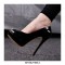 Italian Heels Peep Toe Platform Patent Pumps - Lemon