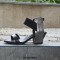 Peep Toe Genuine Leather Front and Rear Straps
 Wedges Heels Sandals - Black