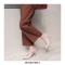 Pointed Toe Round Heels Mules Slippers Sandals - Black