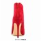 Pointed Toe Stiletto Heels Suede Back Zipper Ankle Highs Booties - Gray