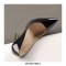 Pointed Toe Classic Stiletto Heels Suede Pumps - Black