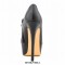 Round Toe Stiletto Heels Matte Side Zipper Platforms Ankle Highs Booties - Black