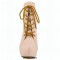 Round Toe Stiletto Heels Matte Lace Up Platforms Ankle Highs Booties - Dark Green