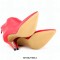 Pointed Toe Stiletto Heels Matte Back Zipper Ankle Highs Booties - Apricot