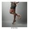 Italian Heels Peep Toe Cross-tied Ankle Buckle Strap Platform Pumps - Black Patent