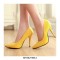 Pointed Toe Stiletto Heels Patent Pumps - Pink