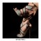 Stiletto Heels Peep Toe Ankle Straps Mesh Pumps Sandals - Gold