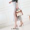 Stiletto Heels Peep Toe Summer Style Casual Part Beach Slipper Sandals - Apricot Tan Patent