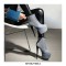 Round Toe Stiletto Heels Platforms Ankle Boots with Zipper - Blue