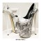 Round Toe Platforms Catwalk Stilettos Pumps - Red