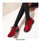 Casual English Lace Up Loafer Oxford Shoes - Red