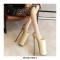 Fly High Platforms Stiletto Super 12 inches Heels Pumps - Gold
