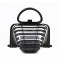 Folding Designed Acrylic Beach HandBag - Black