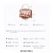 Folding Designed Acrylic Beach HandBag - Coffee