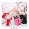 Fly High Platforms Stiletto Super 12 inches Heels O Ring Decorated Pumps - Black