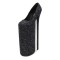 Round Toe Stiletto Heels Glossy Sequins Platforms Pumps - Black