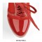 Stiletto Heels Platfom Ankle Mesh Summer Booties - Red