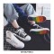 Soho Lace-Up Rainbow Canvas Ankle Sneakers -  White