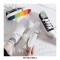 Soho Lace-Up Rainbow Canvas Sneakers -  White
