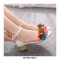 Peep Toe Ankle Buckle Straps Low Wedges Heels Platforms Sandals - Red