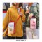 Drink Box Shaped  Cartoon Printed Shoulder Purses Bags - Blue