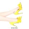 Pointed Toe Bowknot Stiletto Heels Classic Evening Part Dress Pumps - Beige