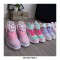 Round Toe Cute Anime Kawaii Flats Lace Up Ankle Mid Sneakers - Angel