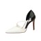 Pointed Toe Party Pumps Stiletto Heels - White