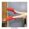 Round Toe 8.6 inches Pointed Metal Heels Platforms Patent Pumps - Khaki