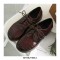 Casual British Lace Up Loafer Oxford Shoes - Brown
