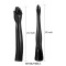 Elastic Shiny Wet Look Spandex Long Gloves and Stocking Costumes Set - Gold