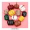 Small Dumpling Shaped Hand and Shoulder Bags - Apricot