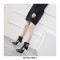 Pointed Toe Stiletto Heels Side Zipper Ankle Highs Leather Boots - White