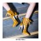 Pointed Toe Stiletto Heels Side Zipper Ankle Highs Leather Boots - White