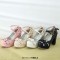 Round Toe Chunky Heels Victorian Style Vintage Mary Janes Bowknot Platforms Pumps - Black