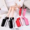 Fly High Platforms Stiletto Metal Super 12 inches Heels Lace Up Round Toe Loafers Pumps - Black Patent