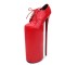 Fly High Platforms Stiletto Metal Super 12 inches Heels Lace Up Round Toe Loafers Pumps - Red Patent