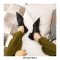 Pointed Toe Western Lace Up Loafer Oxford Shoes - Black