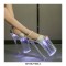 Peep Toe Strange Slim Pointed Ultra Heels Ankle Buckle Straps LED Light Pumps - Silver