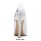 Patent Leather R.Lichtenstein Style Pop Art Pattern Pointed Toe Stiletto Heels - Black