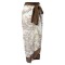 Hot Summer Beach Cover Ups Mayokini Flowers Swimsuits - Brown White