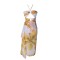 Hot Summer Beach Cover Ups Mayokini Flowers Swimsuits - Yellow White