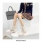 Chelsea Ankle Mesh Hollow Summer Boots  - Black