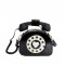 Telephone Shaped Funny Costume Crossbody Bags - Black