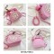 Telephone Shaped Funny Costume Crossbody Bags - Pink