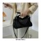 Inverted Triangle Vintages Shoulder Bags - Yellow